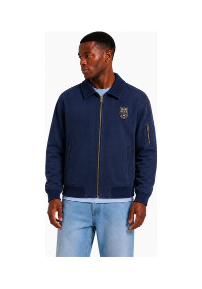 Bad Bear Collar Jacket Navy 26.01.28.010-c07 Lacivert