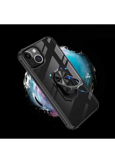 Apple Uyumlu iPhone 13 Mini Kılıf Zore Mola Kapak Siyah