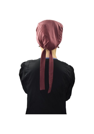 Likralı Tesettür Gül Kurusu Doktor Hemşire Hastane Aşçı Tesettür Diğer