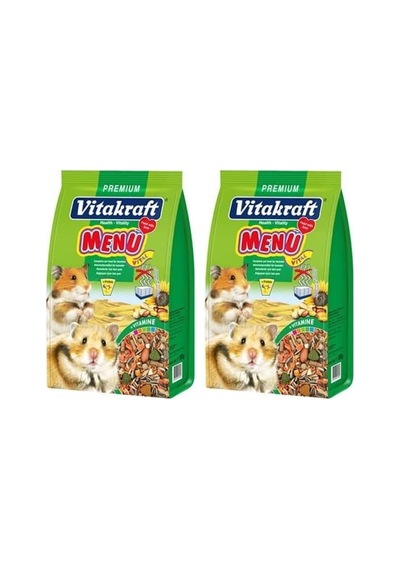 Menü Hamster Yemi 1000 G 2li Paket
