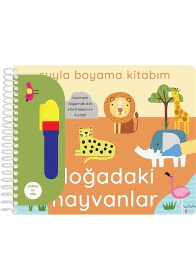 Suyla Boyama Kitabım / Doğadaki Hayvanlar
