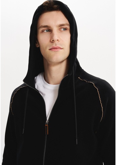 AR-MA Arma Erkek Örme Fleto Cepli Kapüşonlu Selanik Sweatshirt Regular Fit, Pamuk Polyester K30324698402 Siyah AR-MA Arma Erkek Örme Fleto Cepli Kapüşonlu Selanik Sweatshirt Regular Fit, Pamuk Polyester K30324698402 Siyah