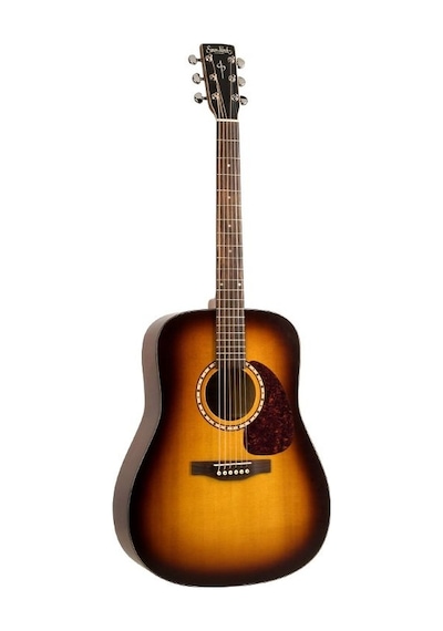 Simon and Patrick Songsmith Dreadnought Akustik Gitar (Burst)