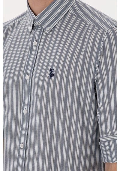 U.s. Polo Assn. Erkek Mavi Gömlek Desenli 50306349-vr036 Mavi U.s. Polo Assn. Erkek Mavi Gömlek Desenli 50306349-vr036 Mavi