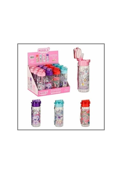 Muggle Glow Gırl Matara Plastik 500ml