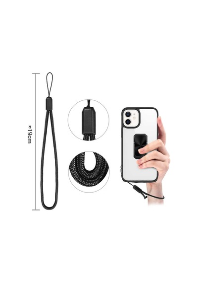 Apple Uyumlu iPhone 12 Uyumlu Zore V-bax Kılıf-siyah Siyah -