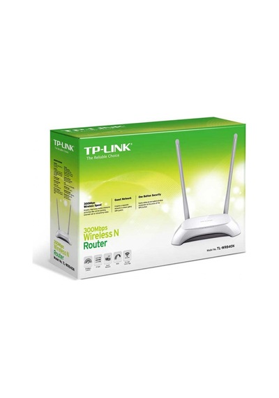 TP-LINK TL-WR840N 300MBPS 4PORT 2ANTEN 2.4GH   INDOOR ROUTER