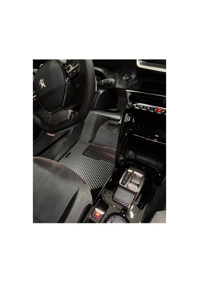 Peugeot 2008 Premium Tam Set Premium Eva Oto Paspas & Premium Eva & Metal Topukluk Siyah