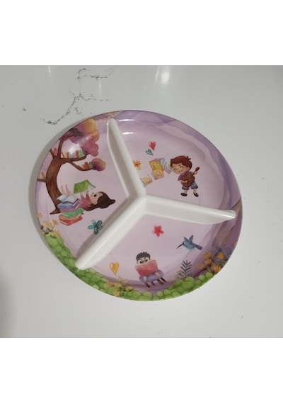 3 Bölmeli Bebek Yemek Tabağı Genel