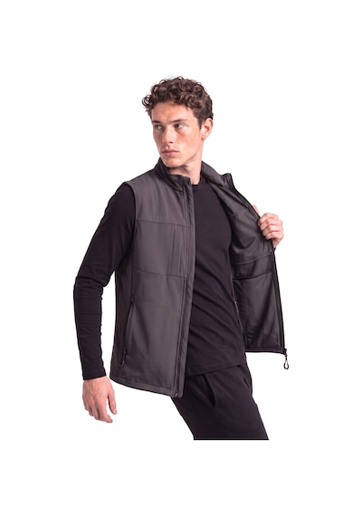 Slazenger Cruıser I Erkek Softshell Koyu Gri Yelek