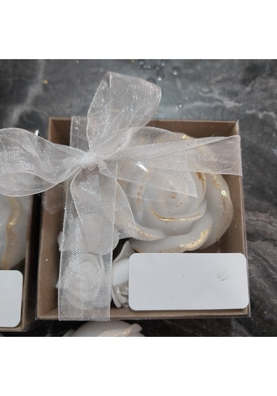 Bernami Mumluk Şamdanpinterest Kutulu 10 Adet Çiçekli Gül Mum Nişan Nikah Söz Hediyelik Diğer