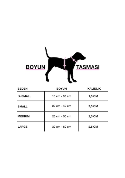 İsimli Tasma İsimli Köpek Tasması Kişiye Özel Köpek Boyun Tasması I Küçük, Orta Ve Büyük Irk Köpekler I De Genel