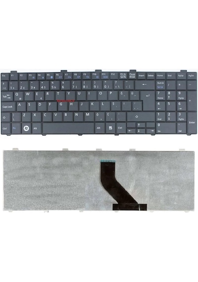 Fujitsu Uyumlu Lifebook A512. Ah512. Nh751. Notebook Klavye - Tuş Takımı