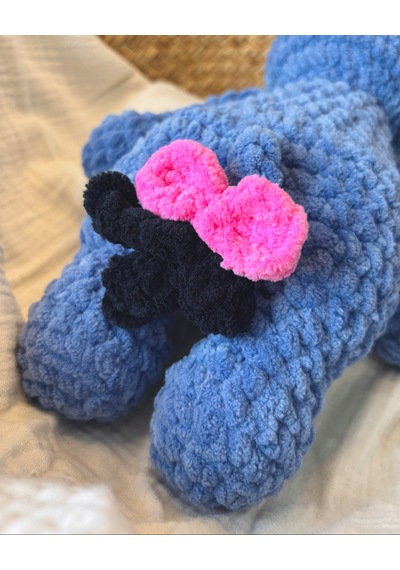 Winnie The Pooh-eeyore Peluş Oyuncak Mavi - Mor