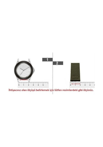 24Mm Kahverengi Deri Saat Kayışı Diesel Model Saat Kordonu Tip 2
