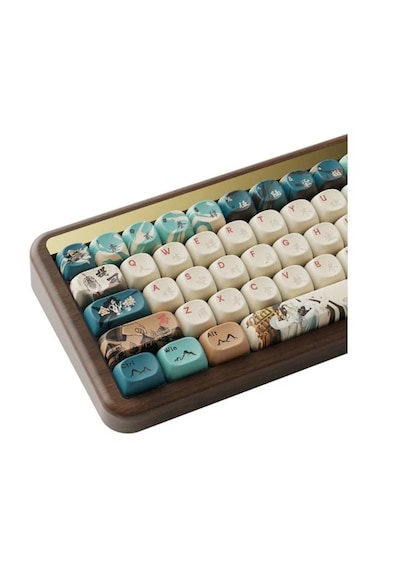 Akko MU01 Joy of Life Botany Switch RGB Kablosuz Mekanik Oyuncu Klavye