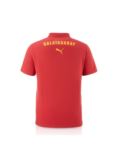 Galatasaray Puma A Takım Kırmızı 5 Yıldız Polo T-shirt Kırmızı