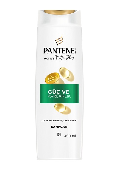 Pantene Strength&shine Güç Ve Parlaklık Şampuanı 400 Ml 8'li Avantaj Paketi - 8 Adet Tarı