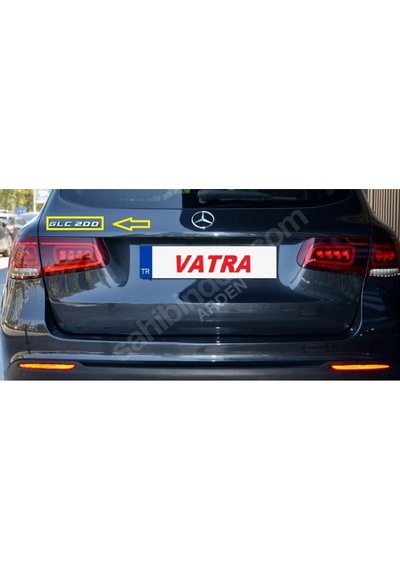 Glc 200 Amg Uyumlu Glc 200 Krom Bagaj Yazısı 3m 3d Abs