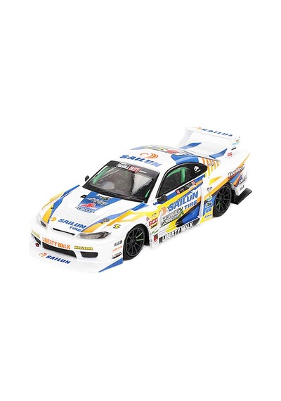 1:64 Nissan Lb-super Silhouette S15 Sılvıa 2023 Formula Drift Japan Diecast Model Araba Mgt0 Çok Renkli