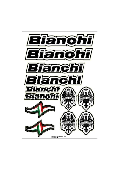 Bianchi Bisiklet Kadro Sticker Seti 02