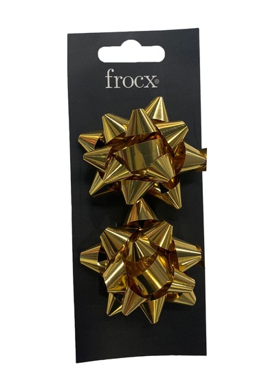 Frocx Paket Süsü Yıldız Fiyonk 2'li Paket 4 Adet Diğer