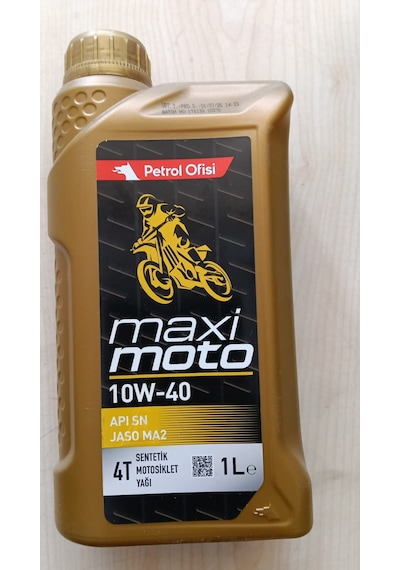 Petrol Ofisi Maxi Moto 10W40 Motor Yağı 1 Litre