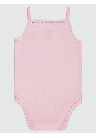 Civil Baby Kız Bebek Çıtçıtlı Badi 2-3 Yaş Pembe