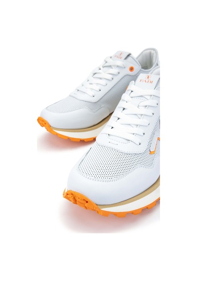 Fabi Erkek Hakiki Deri Beyaz/turuncu Sneakers & Spor Ayakkabı 510 Fu0876b Erk Ayk Y24 Bıanco/arancıo Çok Renkli Fabi Erkek Hakiki Deri Beyaz/turuncu Sneakers & Spor Ayakkabı 510 Fu0876b Erk Ayk Y24 Bıanco/arancıo Çok Renkli