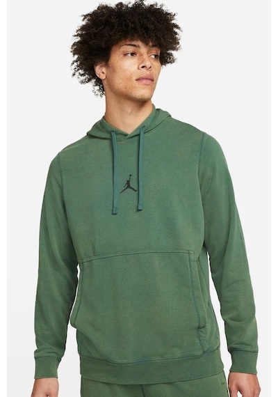 Nike Jordan Dri Fit Men's Fleece Pullover Hoodie Erkek Kapüşonlu Sweatshirt Yeşil Yeşil