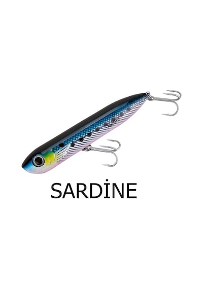 Heddon Chug N Spook Su Üstü Suni Yem Sardine
