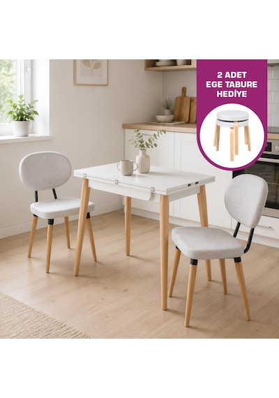 Vilinze Deniz Sandalye Avanos Ahşap Mdf Mutfak Masası Takımı - 90x120 Cm Akdeniz Vilinze Deniz Sandalye Avanos Ahşap Mdf Mutfak Masası Takımı - 90x120 Cm Akdeniz