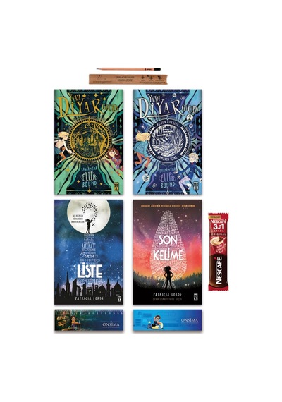 Genç Timaş Yedi Diyar Geçidi 1 Ve 2 Kitap - Liste - Son Kelime Set 4 Kitap