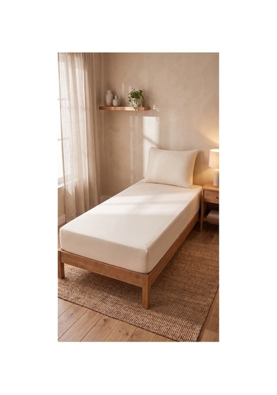 Tek Kişilik Lastikli Çarşaf Takımı 1 Lastikli Çarşaf 100 X 200 1 Yastık Kılıfı 50 X 70 Ekru - 717405300 Ekru Tek Kişilik Lastikli Çarşaf Takımı 1 Lastikli Çarşaf 100 X 200 1 Yastık Kılıfı 50 X 70 Ekru - 717405300 Ekru