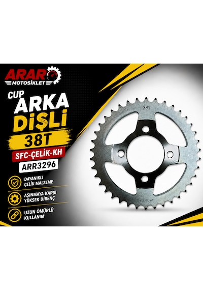Cup Arka Dişli 38t Sfc-çelik-kh-arr3296