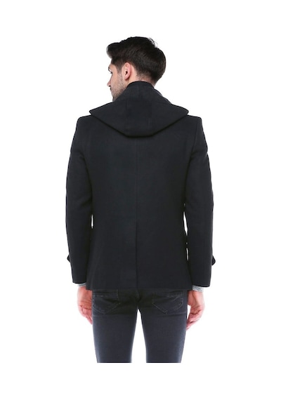 Plt8379 Dewberry Erkek Palto-siyah Siyah