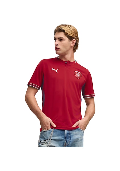 Puma Çekya 2026 İç Saha Erkek Kırmızı Futbol Forma 78325201