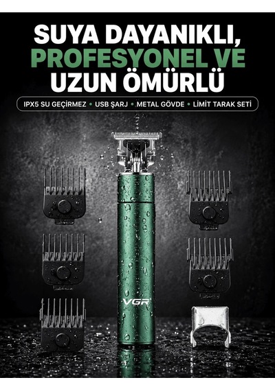 Lb 4 Limit Taraklı Ipx5 Su Geçirmez Saç Kesme Makinesi