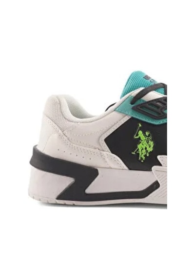 U.s. Polo Assn. Denver 4pr Çocuk Sneaker Siyah Beyaz Siyah Beyaz