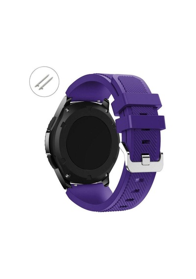Huawei Watch Gt5 Gt4 Gt2e Gt2 Gt3 Gt3 Pro Honor Watch 2 Uyumlu Silikon Kordon Mor