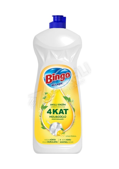 Bingo Sıvı Bulaşık Deterjanı Limon 1500 Ml