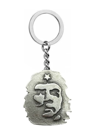 Che Guevara Eskitme Antik Unisex Anahtarlık Özgürlük, Cesaret Ve Devrim Ruhu Simgesi
