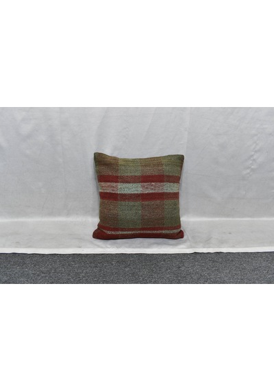 Zehra Abla Halı Yeni El Dokuma Dekoratif Kilim Kırlent Yastık Kılıfı 6062