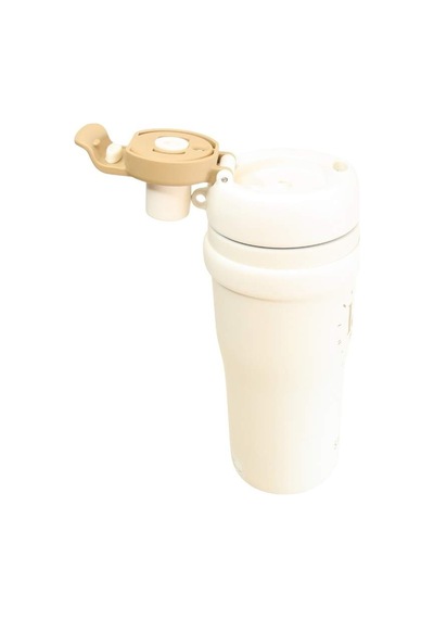 Shotay St-8918 Çift Kullanım Pipetli/rahat İçim Beyaz 720ml Çelik Termos Diğer