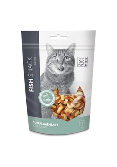 M-Pets Fish Bite Balıklı Kedi Ödül Maması 80 G