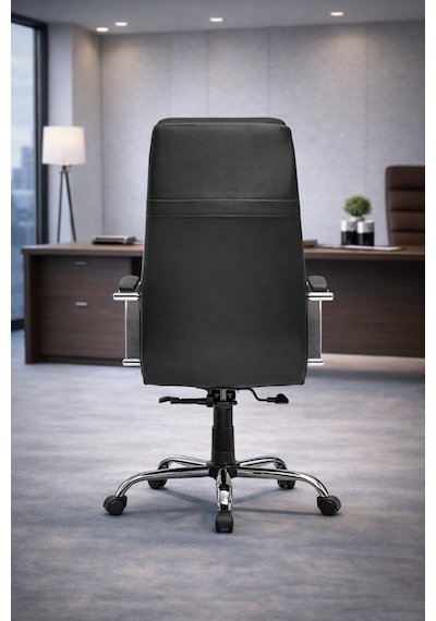 Vega Premium Yönetici Ofis Ve Büro Koltuğu Anatomik Tasarım Lüks Oturum Konforu Siyah