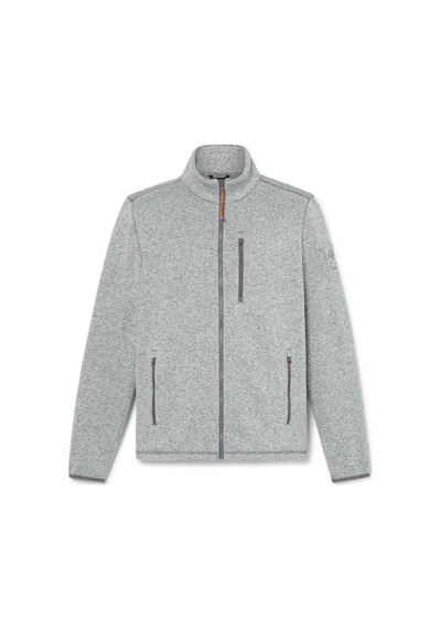 Timberland Melange Fleece Jacket Erkek Ceket Tb0a44t10521 Gri