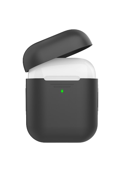 Apple Uyumlu AirPods Kılıf Silikon Tpu Malzeme 1 2 Nesil Pt02 f Bebe Mavi