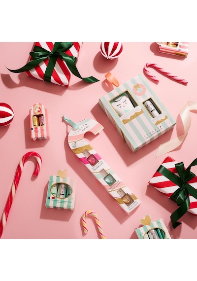 Inuwet Noel Baba Ve Baston Şeker Şeklinde 2'li Banyo Bombası Seti Fresh