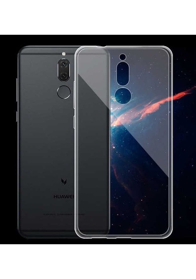 Huawei Mate 10 Lite Kılıf Zore Süper Silikon Kapak-Renksiz